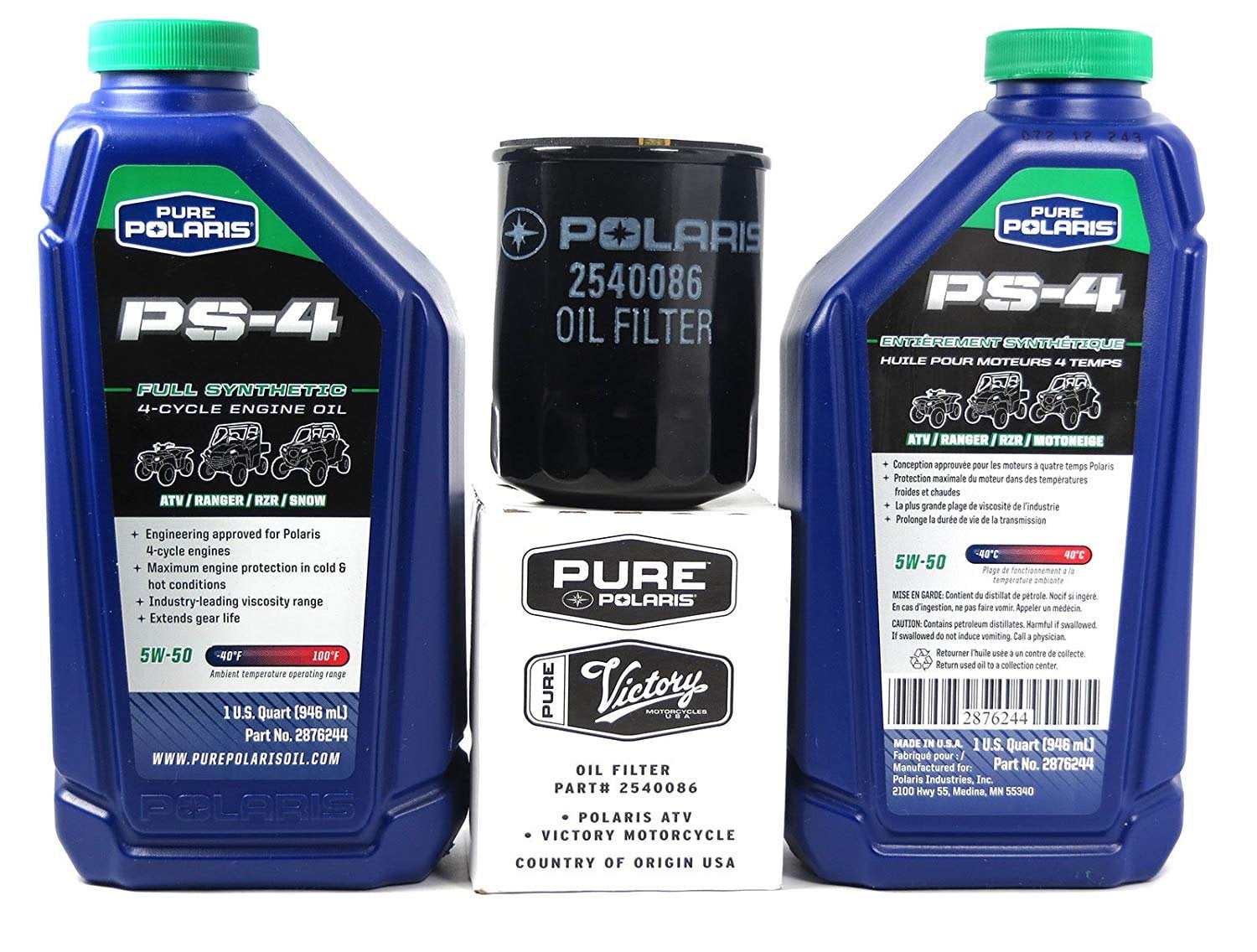 2011 POLARIS RANGER 800 CREW POLARIS OIL CHANGE KIT