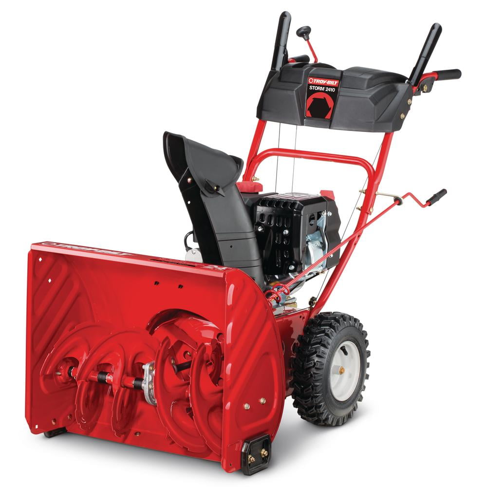 Troy-Bilt Storm 2410 24 in. Two-Stage 208cc Electric Start Self Propelled Gas Snow Blower Remanufactured