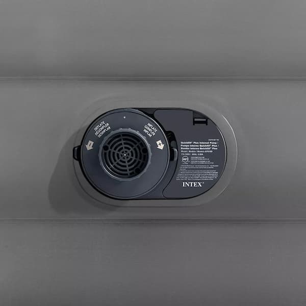 TruAire Luxury Queen Air Mattress Airbed with Lumbar Support and Built in Pump