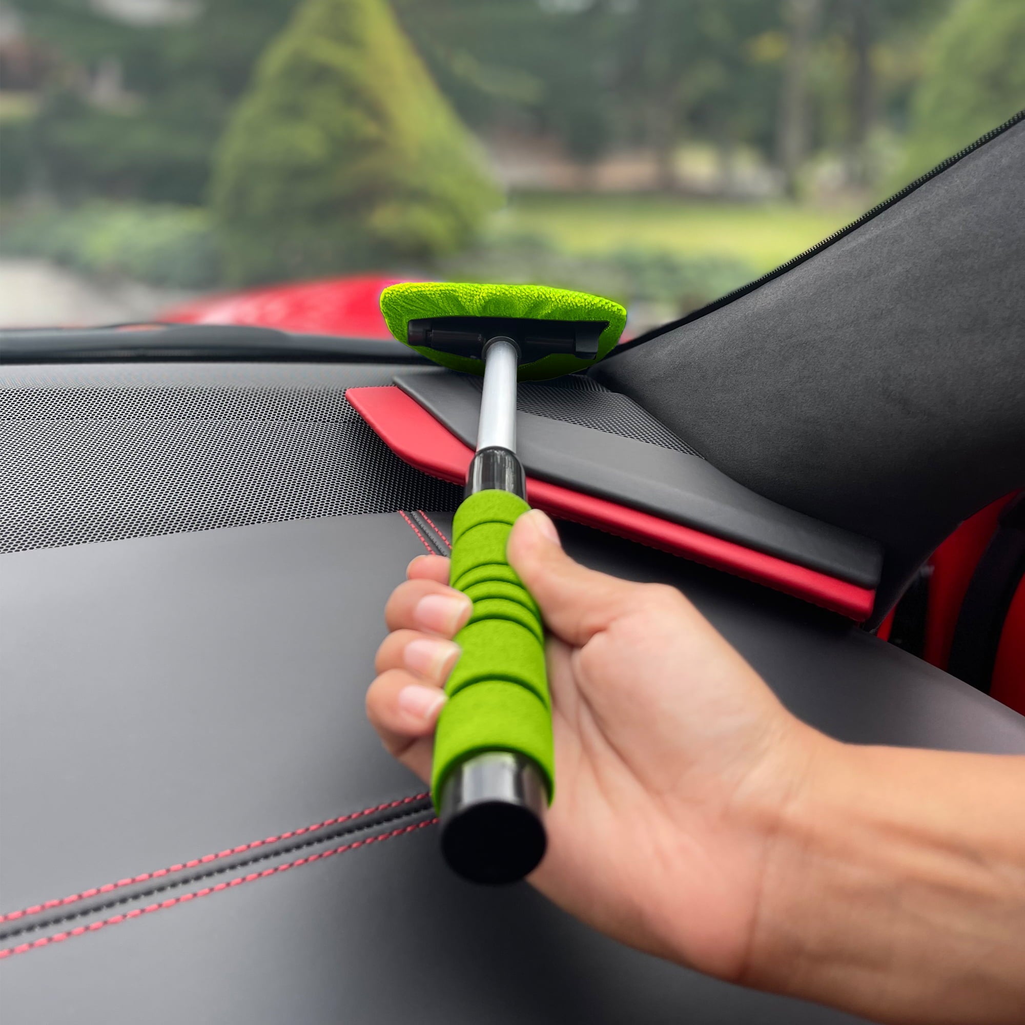 As Seen on TV SW6-MC12 Shineify Windshield Cleaner with Extendable Handle