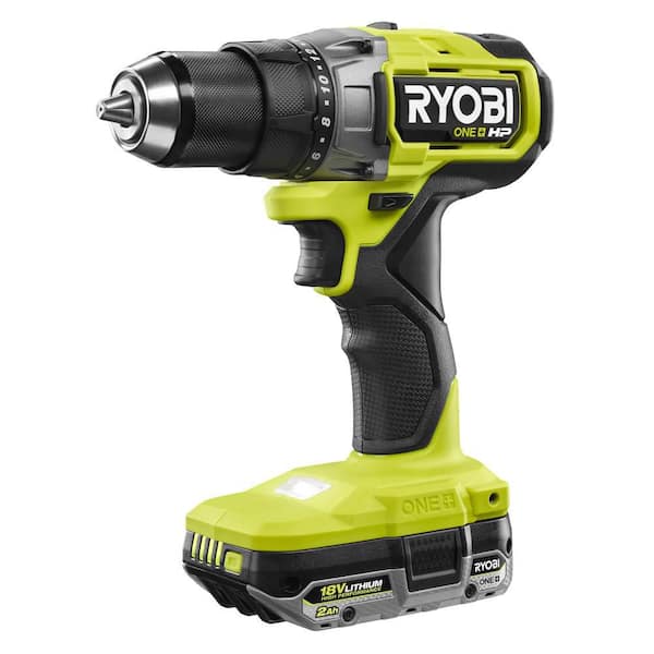 ONE+ HP 18V Brushless Cordless 2-Tool Combo Kit with Drill/Driver, Impact Wrench, Batteries, Charger, and Bag