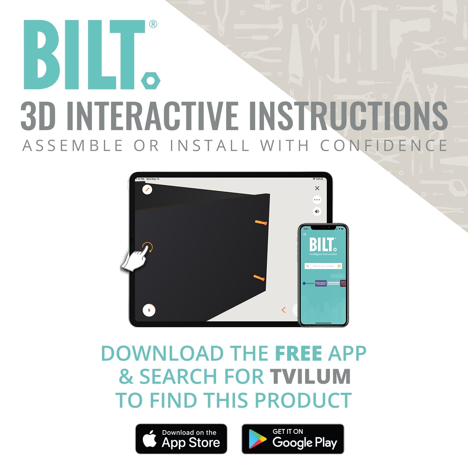 Tvilum Walden Desk with 5 Drawers