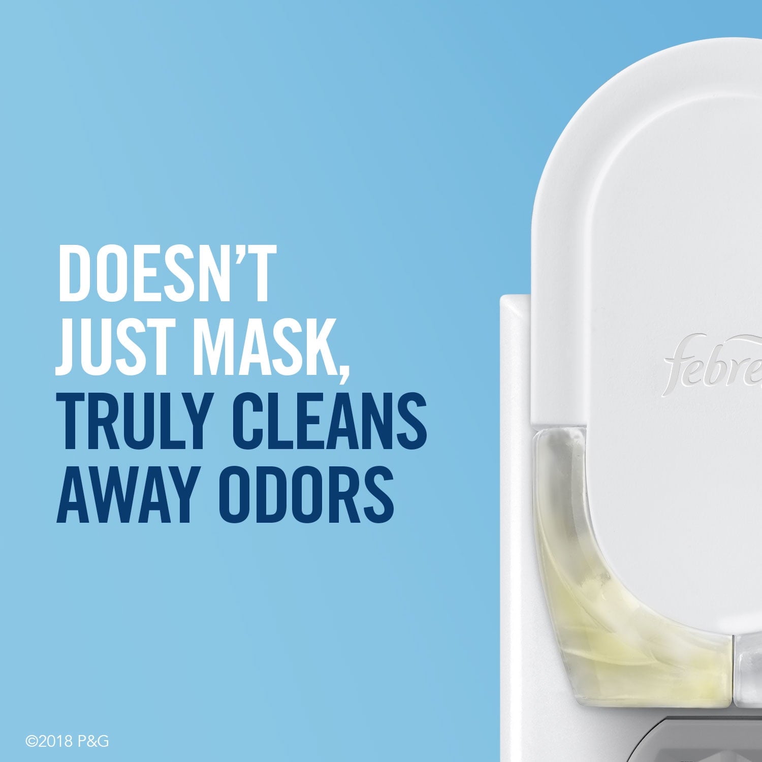 Febreze Plug Odor-Fighting Air Freshener Refills with Gain Original Scent, 0.87 oz 2 Ct
