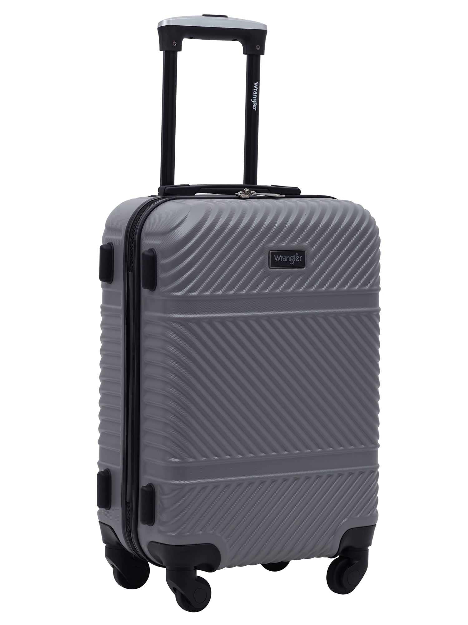 Wrangler 4 pc. ABS Spinner Luggage Set with 20