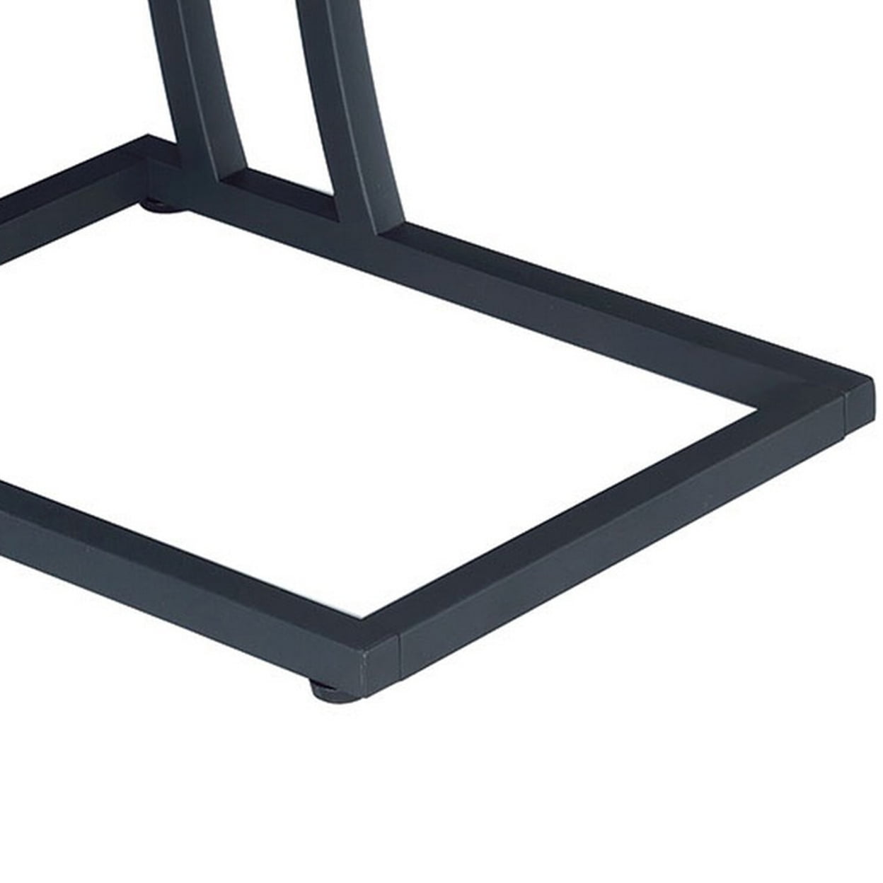 Troy Accent Table with Power Outlet Antique Nutmeg