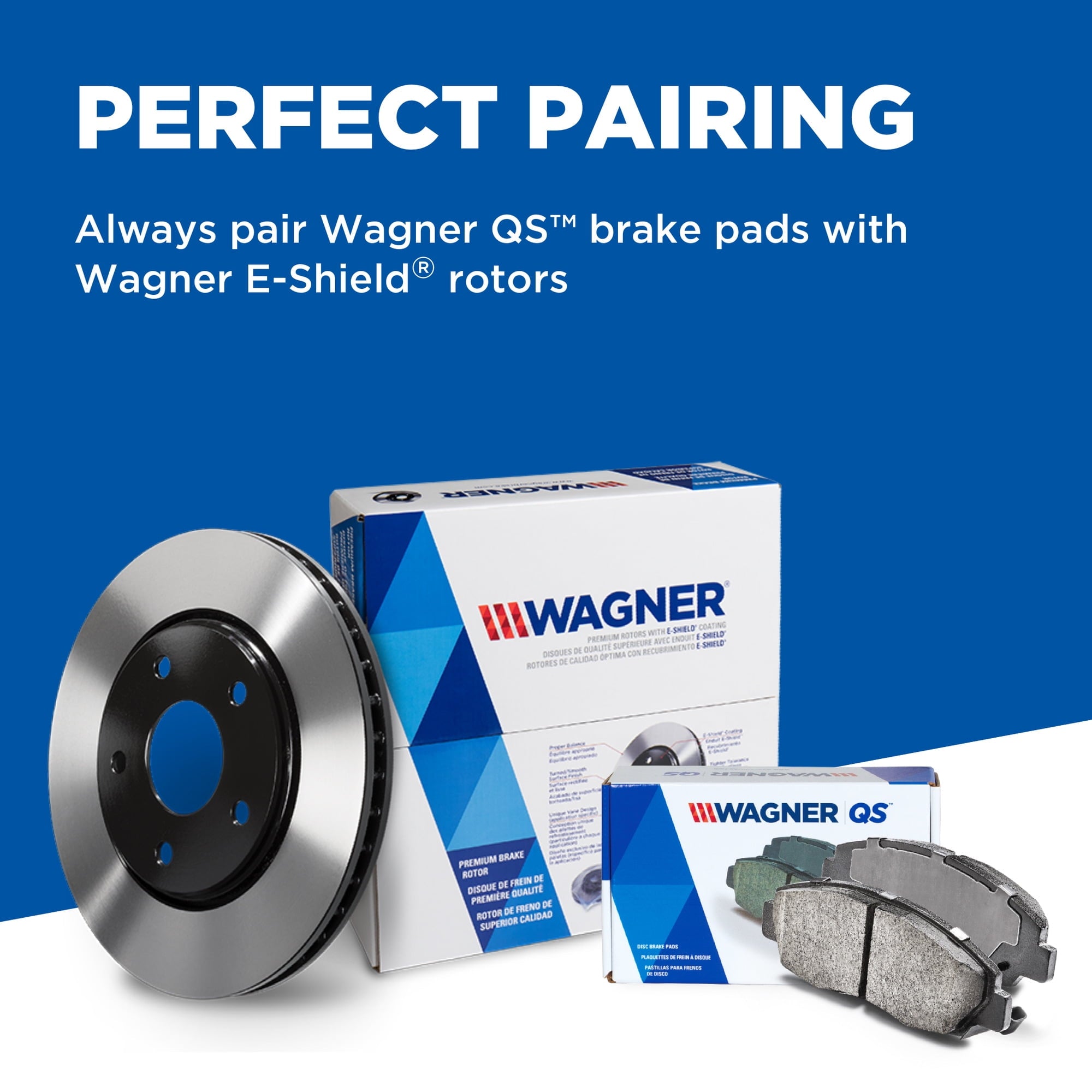 Wagner QuickStop ZD866 Ceramic Disc Brake Pad Set Fits select: 2007-2017 JEEP PATRIOT, 2011-2014 CHRYSLER 200