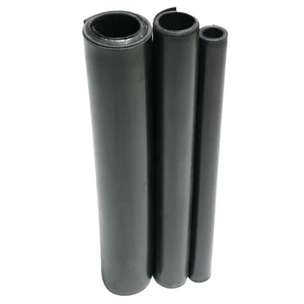 Neoprene 1/8 in. x 36 in. x 96 in. Commercial Grade 45A Soft Rubber Sheet Rolls