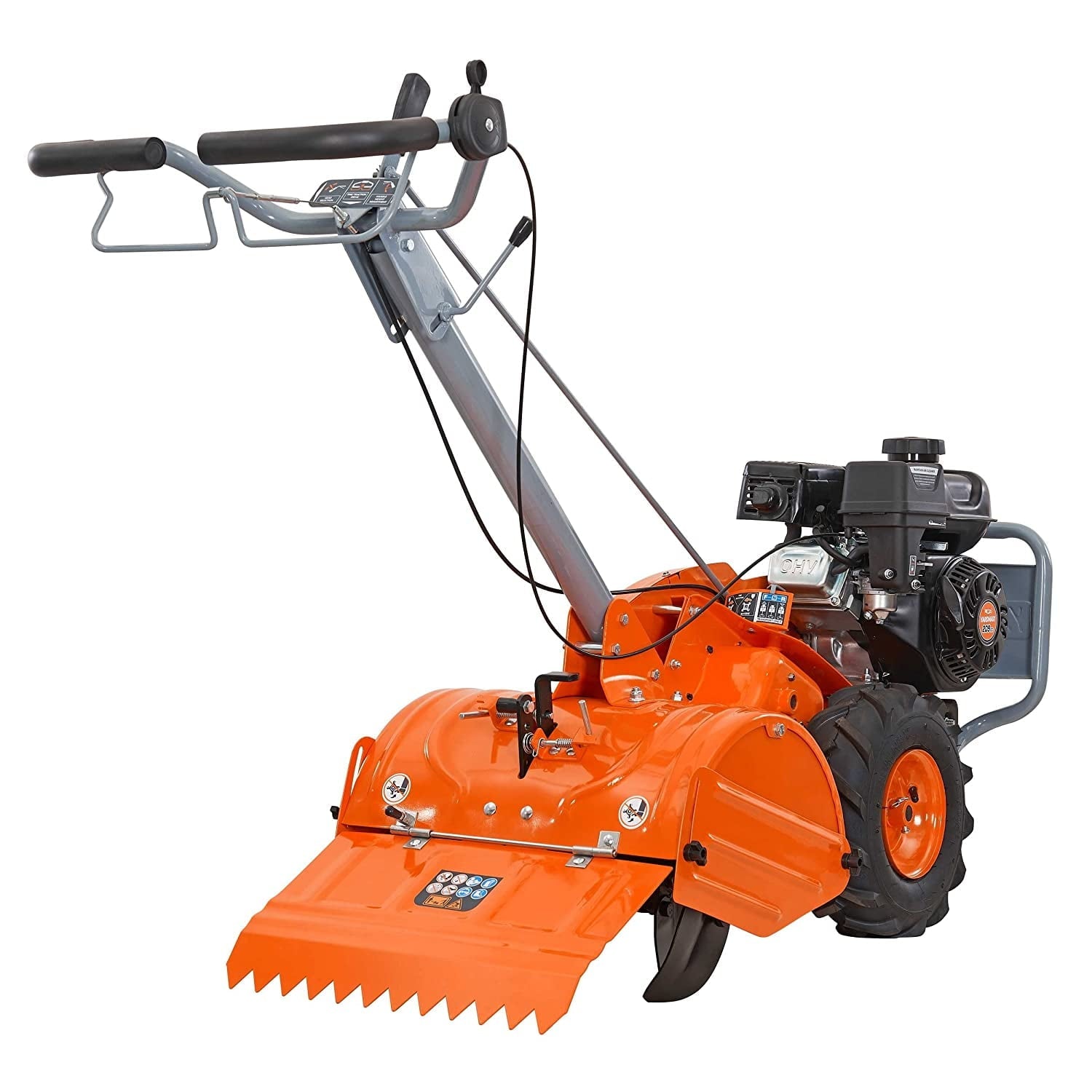 YARDMAX YT4565 Dual Rotating Rear Tine Tiller 209-cc 18-in Rear-Tine Dual-Rotating Tiller (CARB)