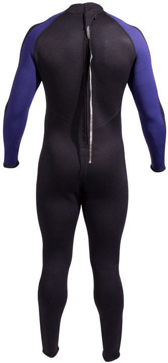 NeoSport Men's 5mm Full Wetsuit Premium Neoprene Black/Blue