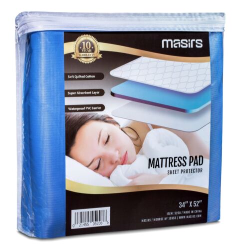 Mattress Pad Sheet Protector - Superior Alternative to Disposable Mattress Pads.