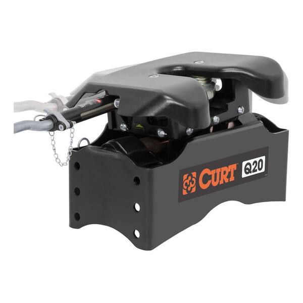 Q20 5th Wheel Hitch with Roller and Ram Puck System Adapter