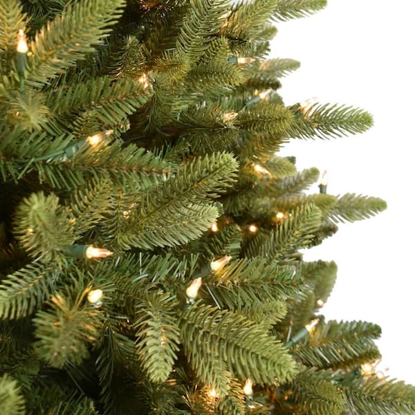 Pre-Lit 7.5 ft. Slim Westford Spruce Artificial Christmas Tree with 500 Lights, Green