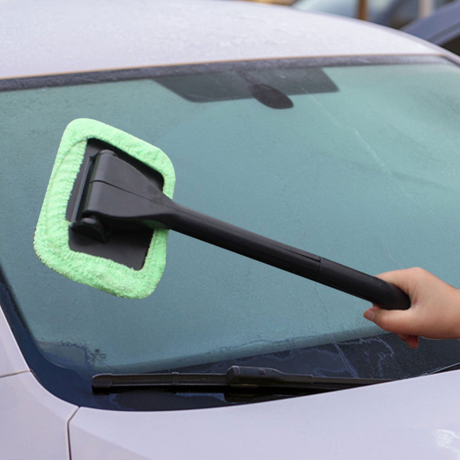 Car Window Cleaner Inside Windshield Brush Tool, Windshield Brush Tool