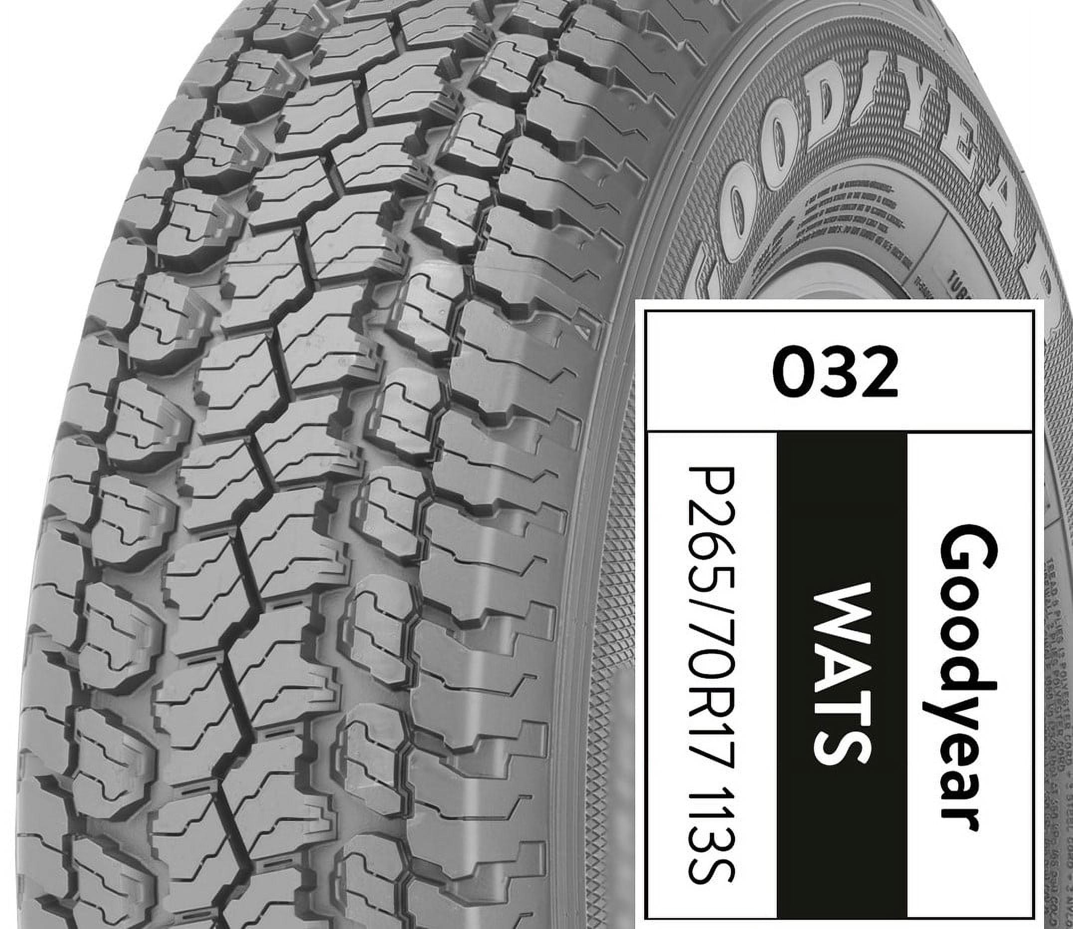 Goodyear Wrangler AT/S P265/70R17 113S All-Season Light Truck & SUV Tire