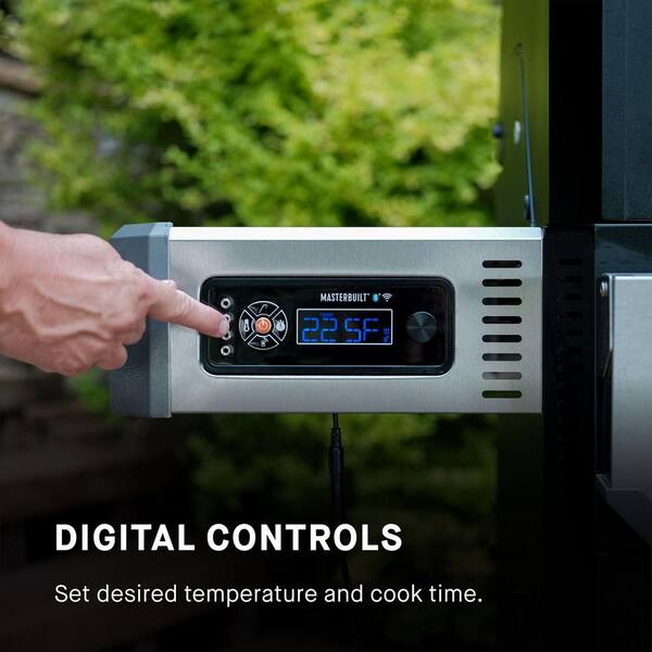 Gravity Series? 1050 Digital WiFi Charcoal Grill and Smoker in Black