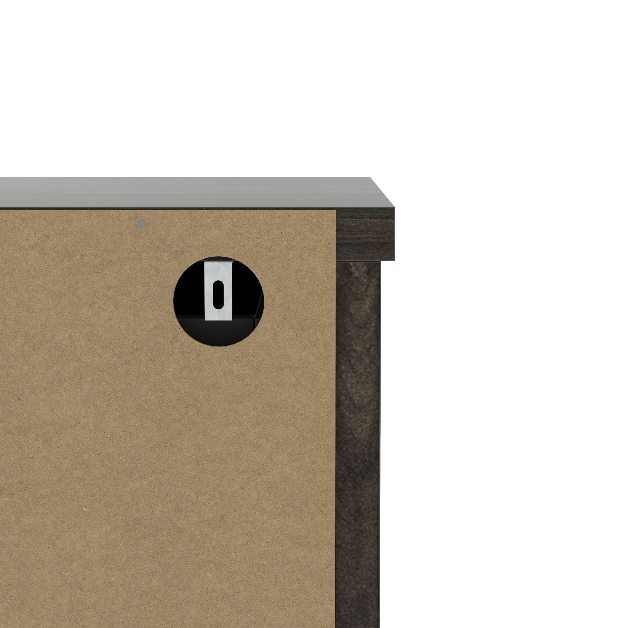 Lancaster Farmhouse 6-Drawer Dresser, Espresso, by Hillsdale Living Essentials