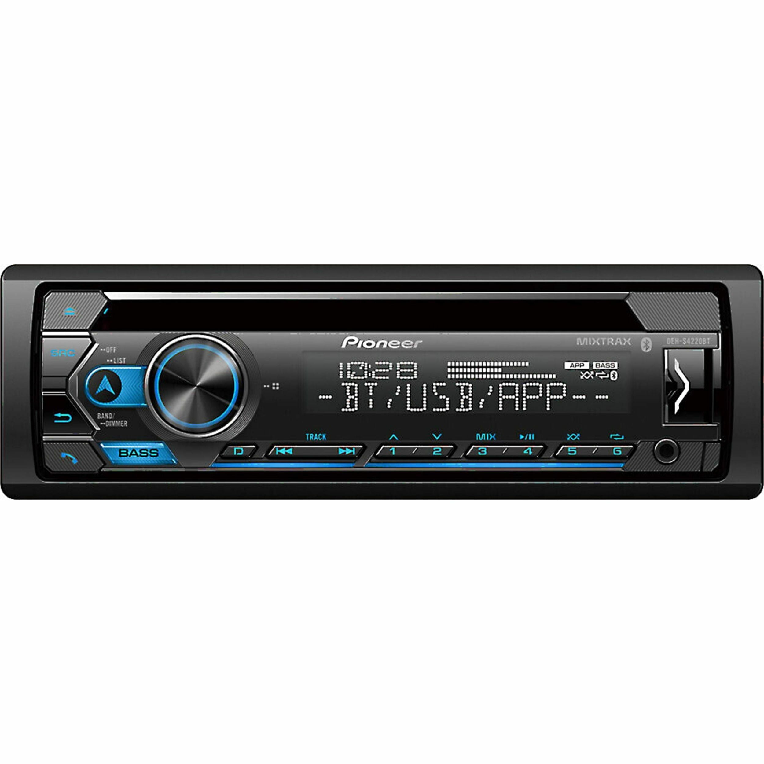 Pioneer DEH-S4220BT Bluetooth CD Receiver -  Black