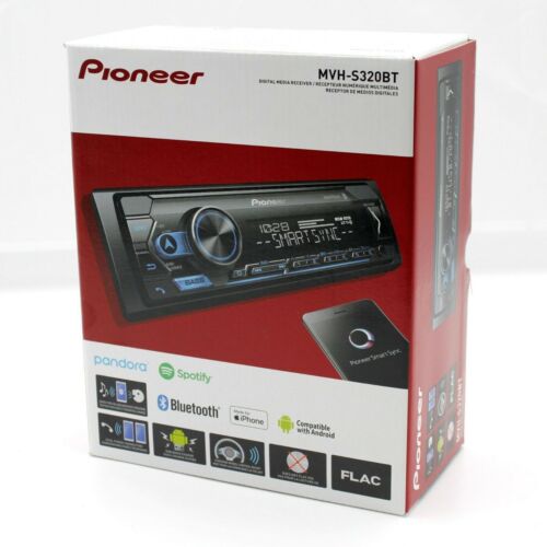 PIONEER® MVH-S320BT BLUETOOTH DIN CAR STEREO DIGITAL MEDIA RECEIVER w/ AUX & USB