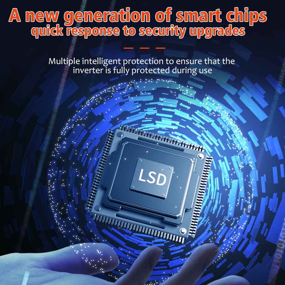 3000W Car Power Inverter Watt DC 12V/24V to AC 110V Vehicle Converter RV Truck