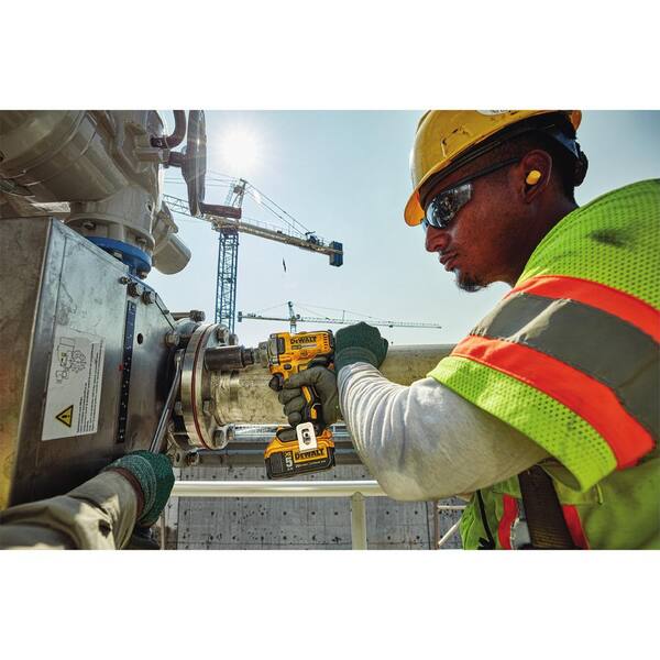 20V MAX XR Cordless Industrial 2 Tool Combo Kit with 1/2 in. Impact Wrench, Grease Gun, and (1) 20V 5.0Ah Battery