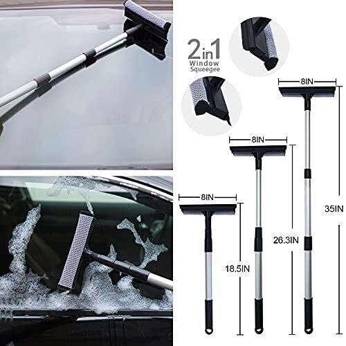 24Pc Pink Car Wash Cleaning Set with Bag & Bucket