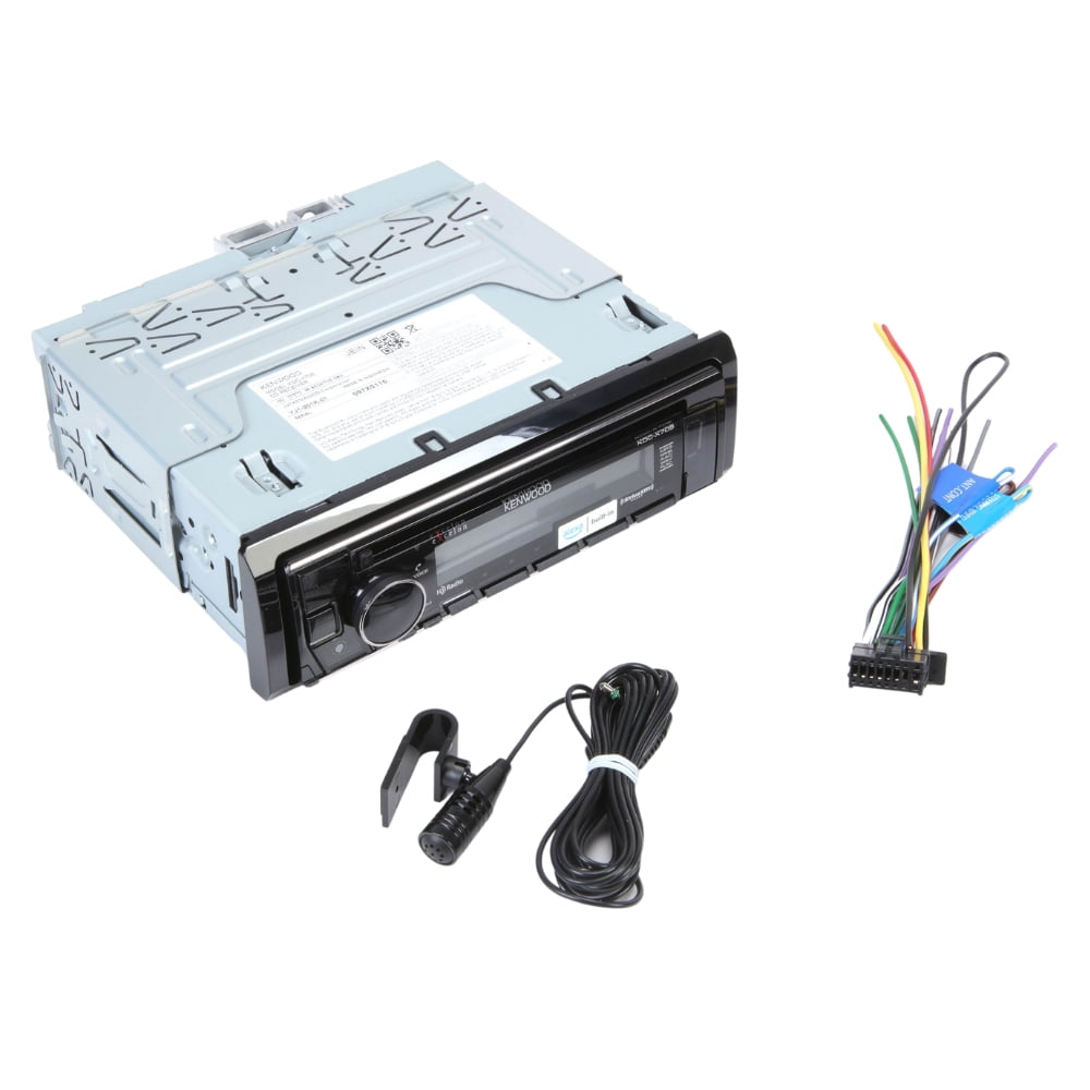 New Kenwood Excelon KDC-X705 Single DIN CD Receiver w/ Bluetooth & SiriusXM Tuner