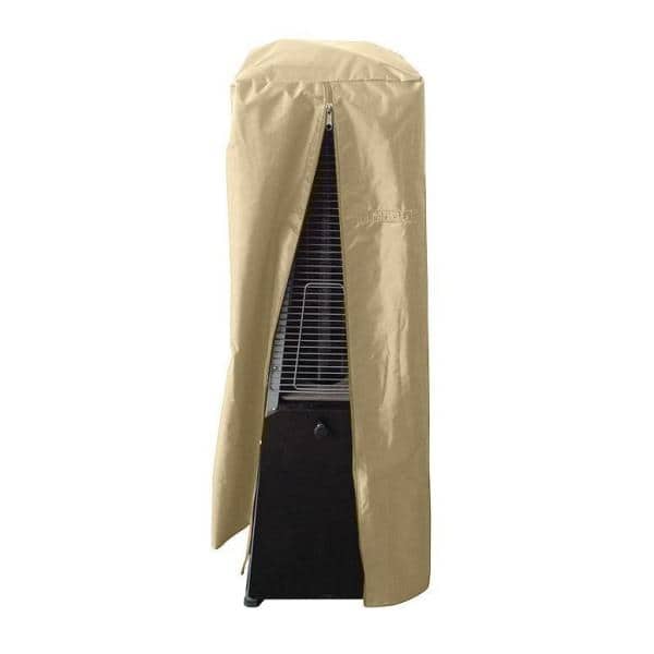 38 in. Heavy Duty Tan Portable Glass Tube Heater Cover
