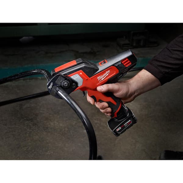 M12 12V Lithium-Ion Cordless 600 MCM Cable Cutter Kit with One 3.0Ah Battery, Charger and Hard Case