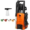IronMax 3500PSI Electric Pressure Washer 2.6GPM 1800W w/ Wheels 4 Nozzles & Foam Lance