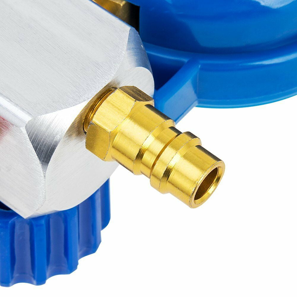 HVAC A/C Manifold Gauges Set Air Refrigeration Kit R134A R410A R22