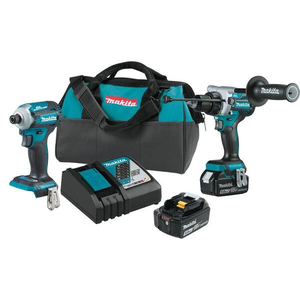18V LXT Lithium-ion Brushless 2-pc Combo Kit 5.0Ah with bonus 18V LXT 6-1/2 in. Circular Saw and 18V LXT Jig Saw