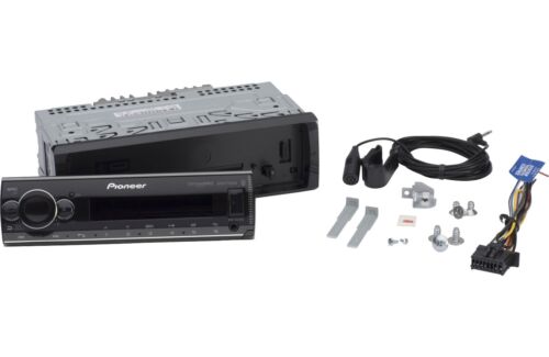 Pioneer MVH-S522BS 1 DIN Digital Media Player Alexa Spotify Bluetooth XM MIXTRAX