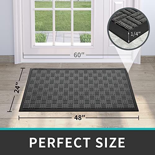 DEXI Door Mat Large Front Indoor Entrance Outdoor  Assorted Sizes , Colors