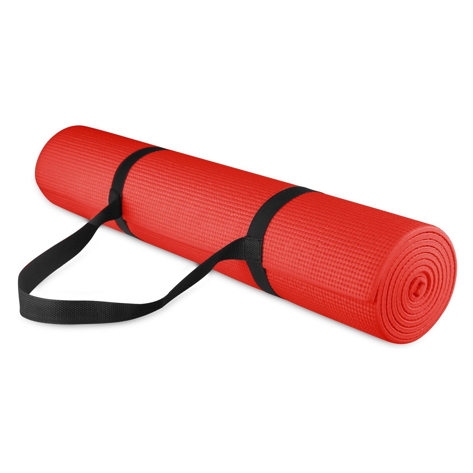 Balance From 1/4 in. All Purpose High Density Non-Slip Yoga Mat with Carrying Strap