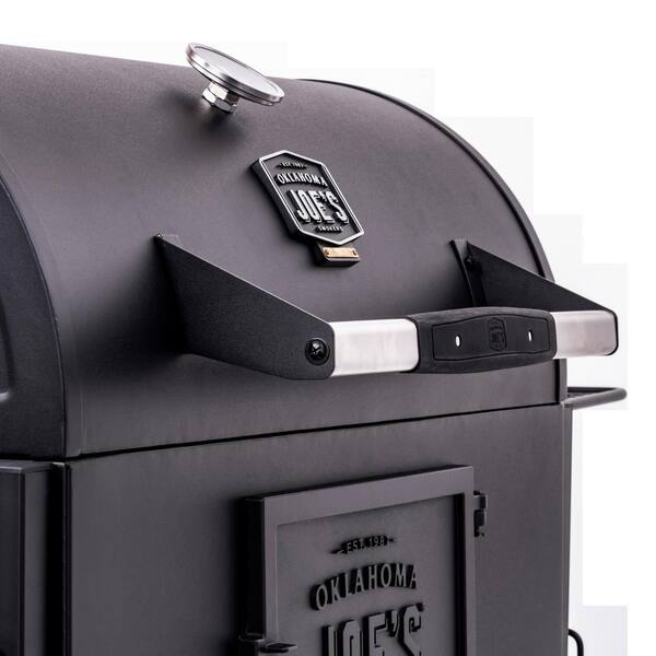 Judge Charcoal Smoker Grill in Black with 540 sq. in. Cooking Space