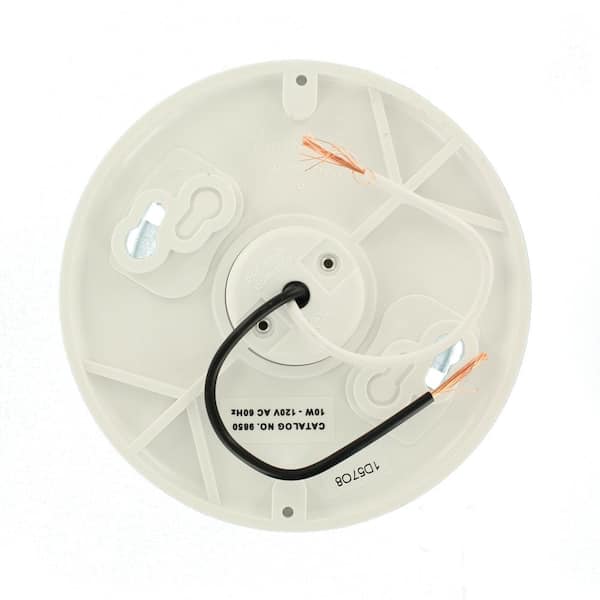 10-Watt LED Ceiling Keyless Lamp Holder, White