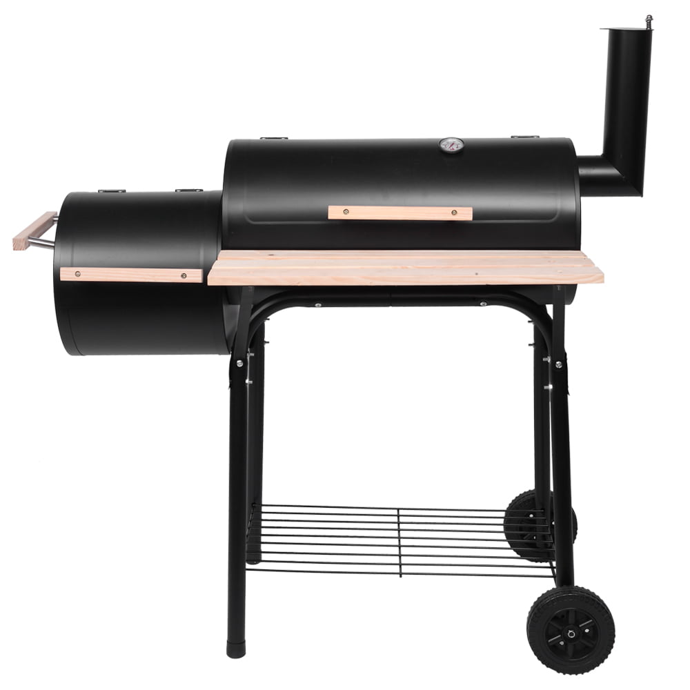 Zokop BBQ Charcoal Grill and Offset Smoker