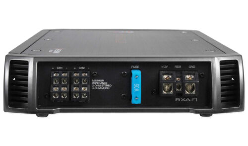 Rockville RXA-F1 1600 Watt Peak/400w RMS 4 Channel Amplifier Car Stereo Amp