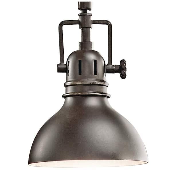 Hatteras Bay 2.6 ft. 4-Light Olde Bronze Halogen Ceiling Mounted Hard Wired Track Lighting Kit