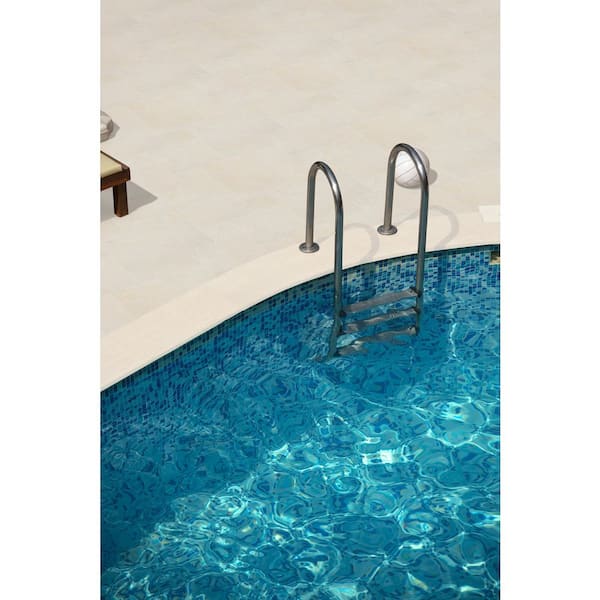 Aegean Pearl Pattern Tumbled Marble Paver Kit (120 pieces/160 Sq. ft./Pallet)