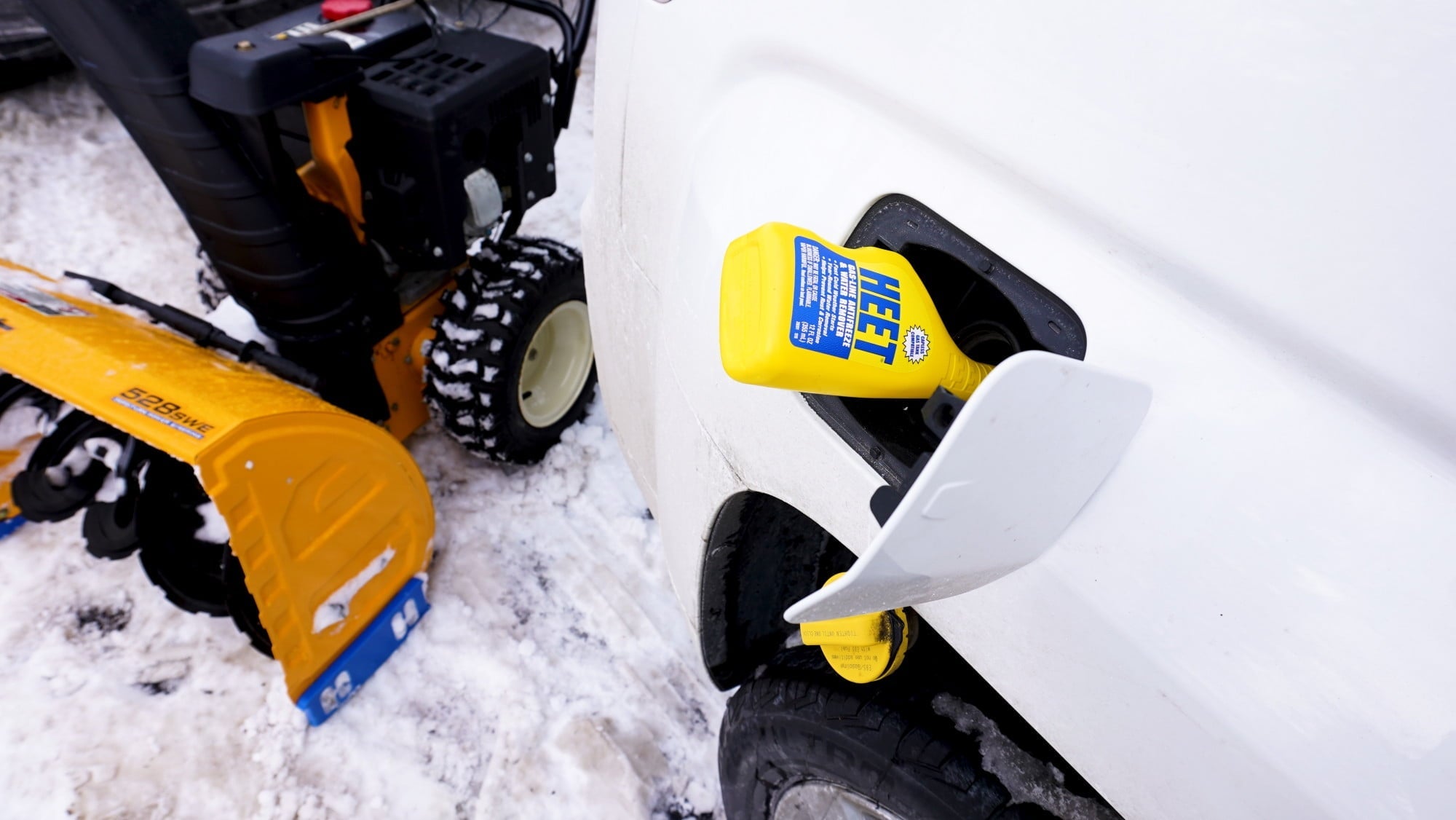 HEET Gas-Line Antifreeze and Water Remover, 12 fl. oz. (28201)