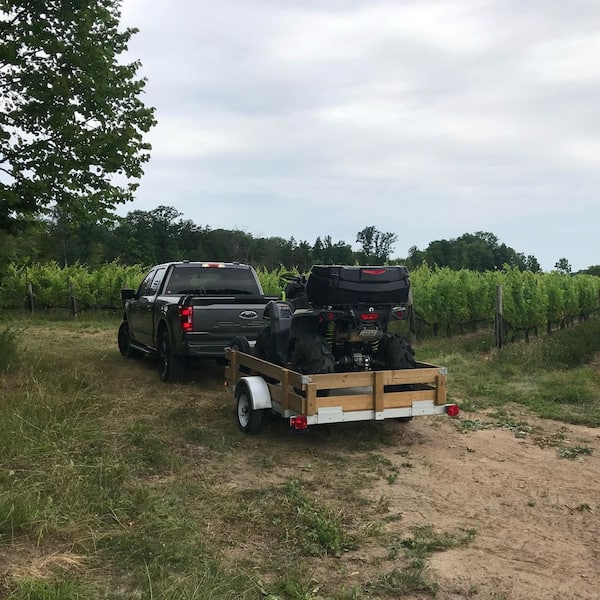 Galvalume Plus 5 ft. x 8 ft. Trailer Kit