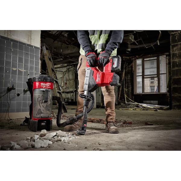 M18 FUEL ONE-KEY 18V Lithium-Ion Brushless Cordless 1-3/4 in. SDS-MAX Rotary Hammer with Two 12.0 Ah Battery