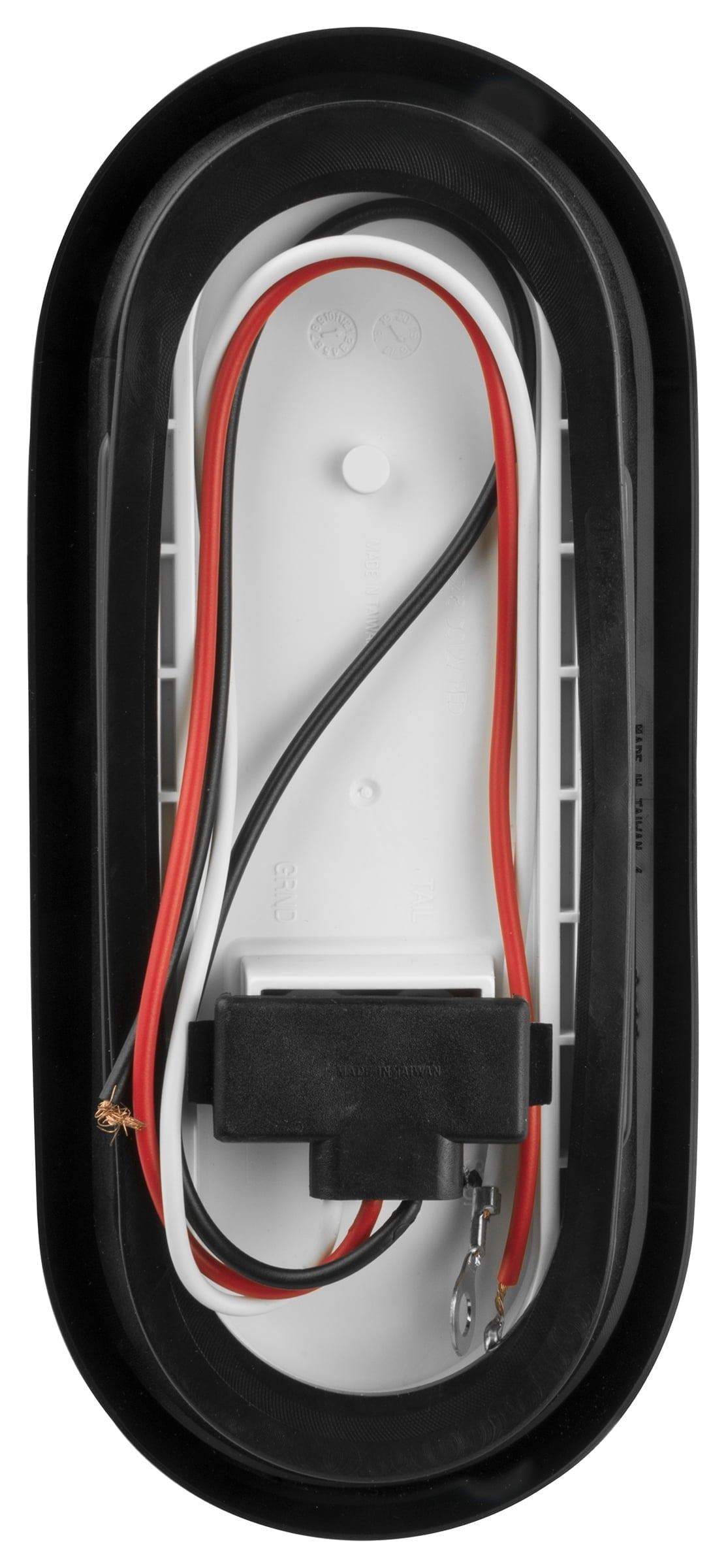 Hopkins Towing Solutions LED 6 in. Red Submersible Oval Stop, Tail, Turn Light, C561RTM