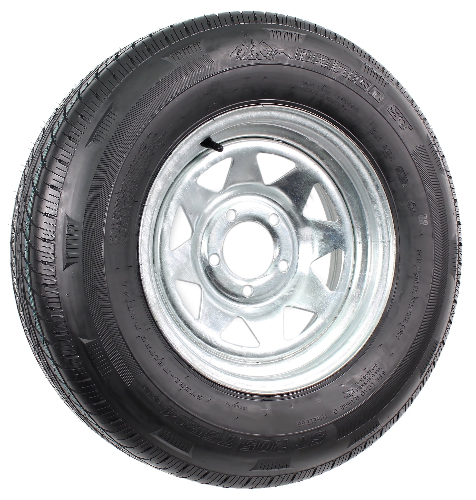 Radial Trailer Tire On Rim ST205/75R14 LRD 14