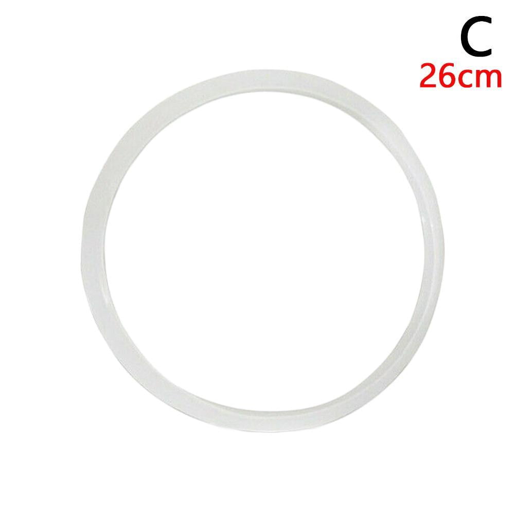 22-32cm Replacement Silicone Rubber Clear Gasket Pressure Cooker Seal H8J3 H1K0