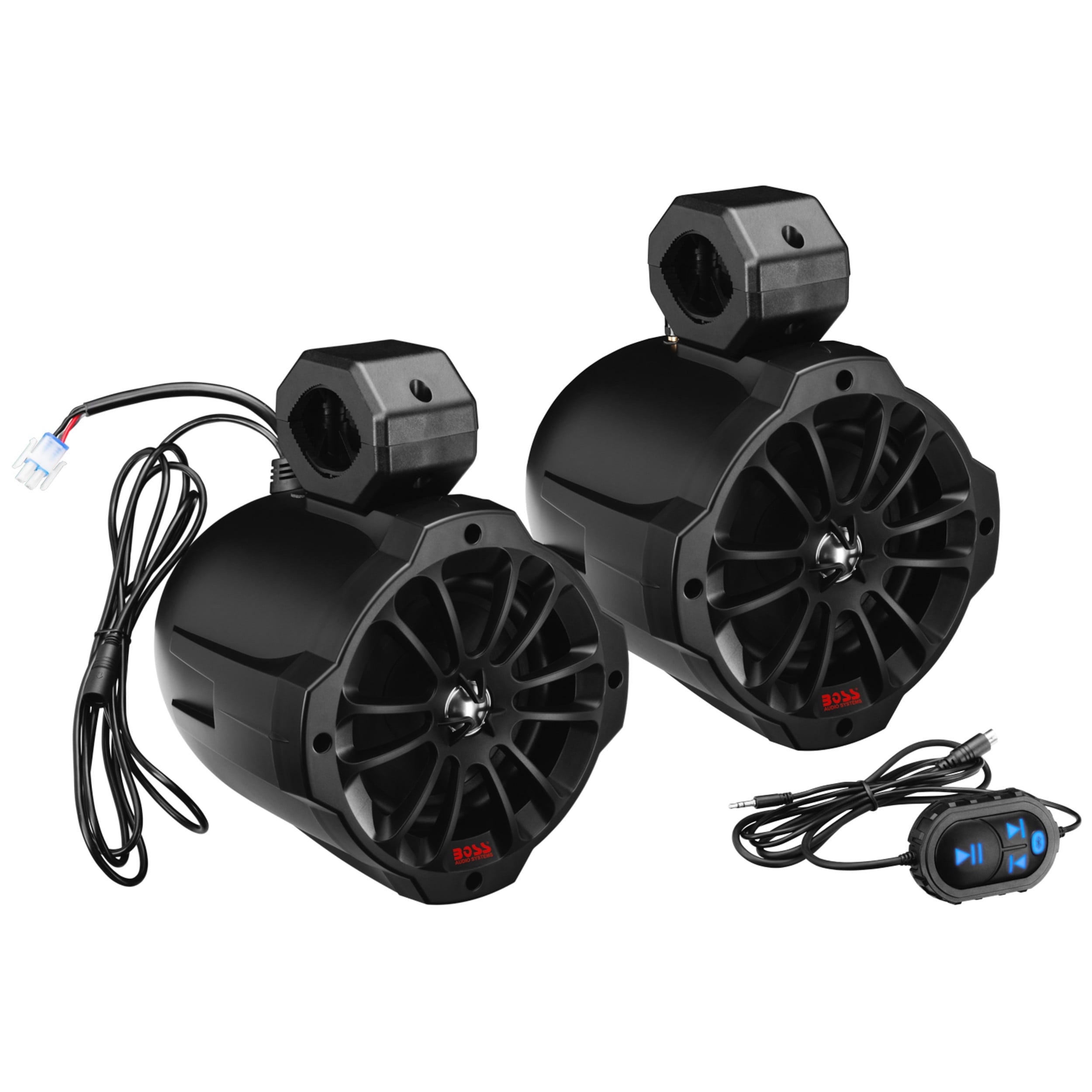 BOSS Audio Systems B62ABT Weatherproof ATV Waketower Bluetooth Speaker System