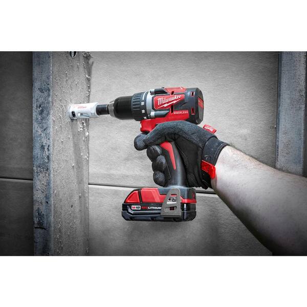 M18 18V Lithium-Ion Brushless Cordless Compact Drill/Impact Combo Kit (2-Tool) W/ SHOCKWAVEBit Set (45-Piece)