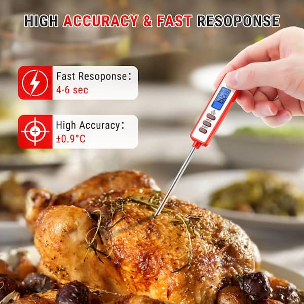 TP01AW Digital Meat Thermometer Long Probe Instant Read Food Cooking Thermometer