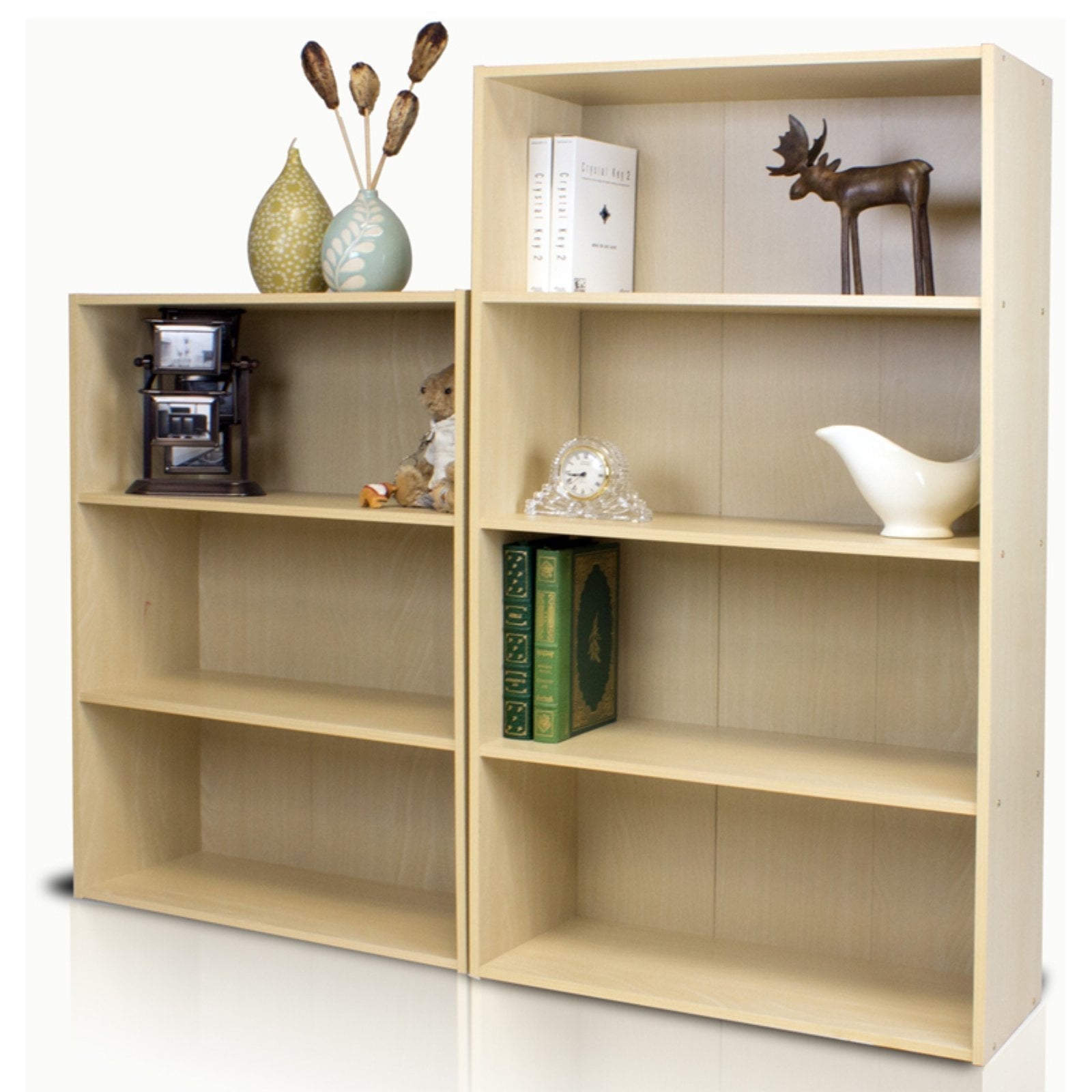 Furinno Pasir 4 Tier Bookcase